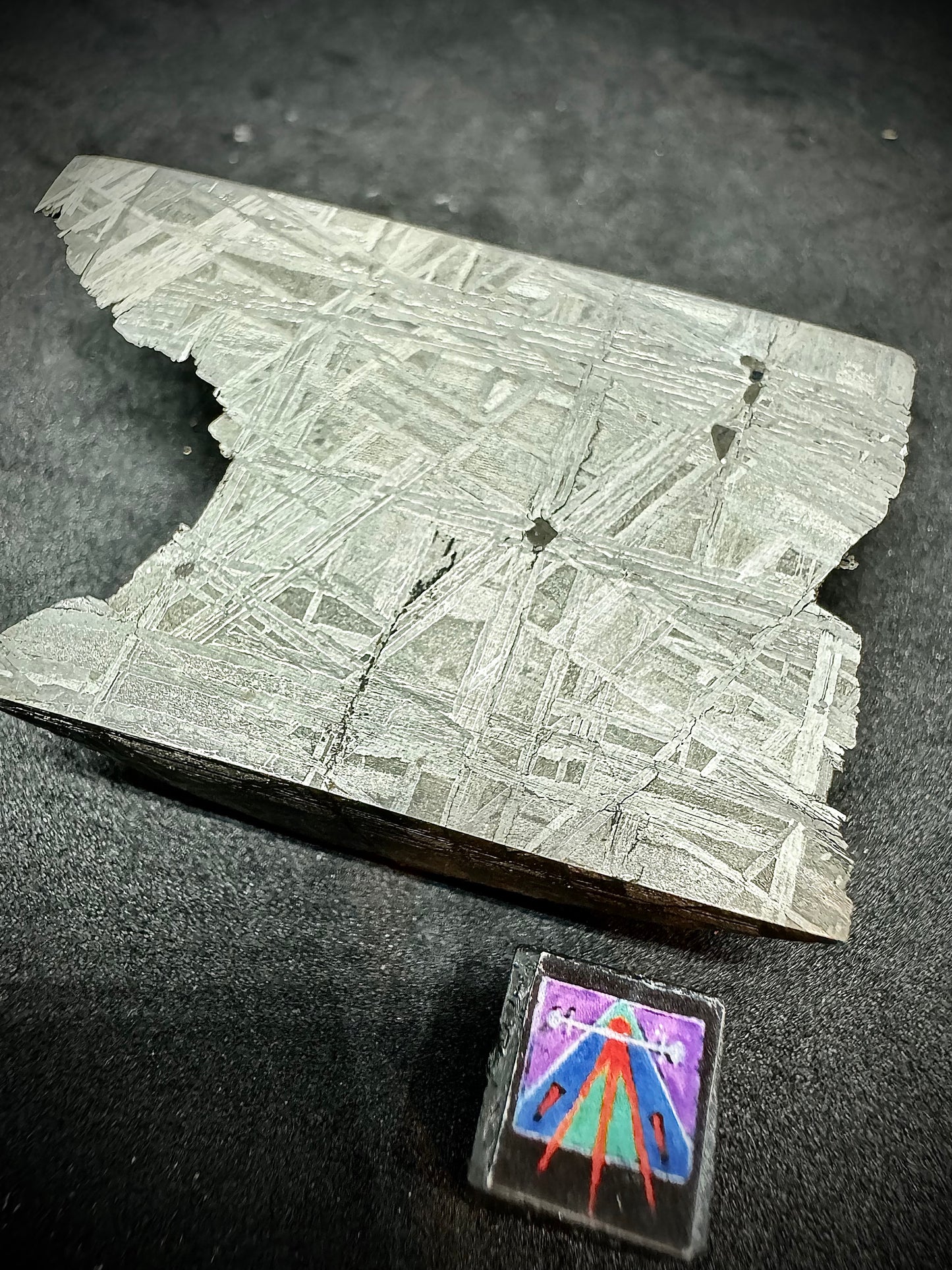Muonionalusta Iron Meteorite - End Piece - 146.5g