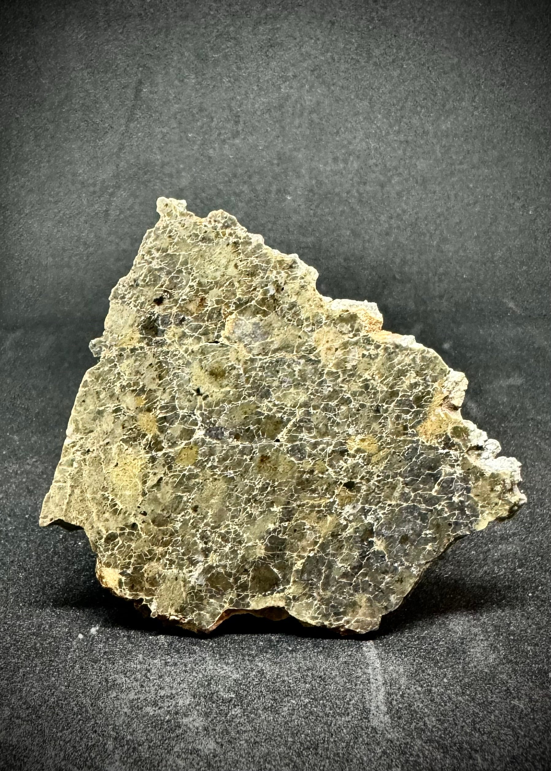 Laâyoune 002 Lunar Meteorite - Beautiful Polish on One Side - 14.3g ...