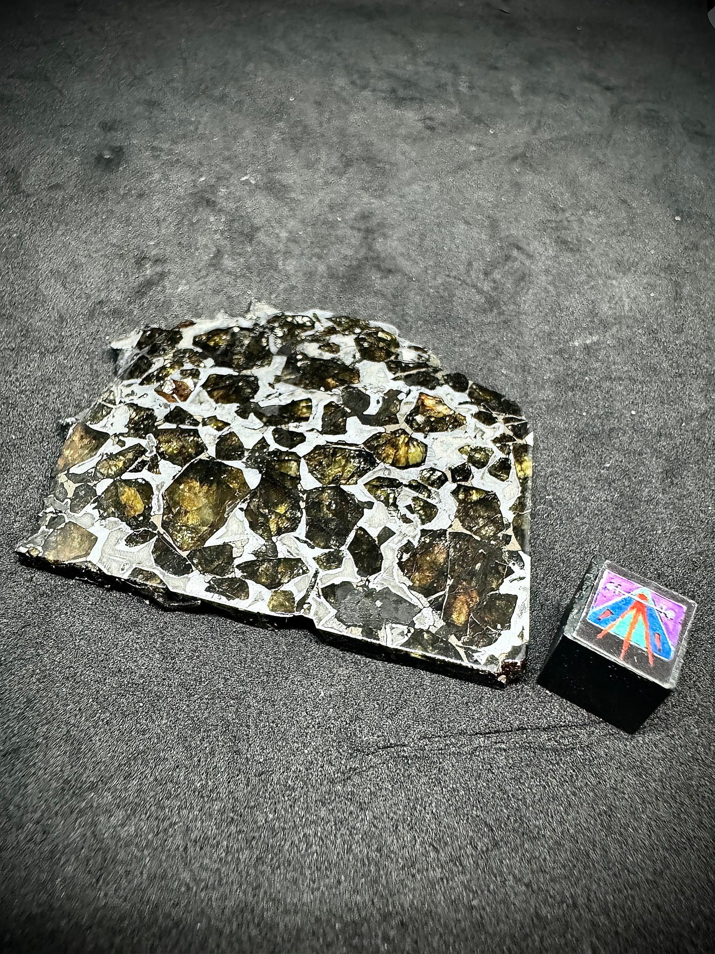 Brahin Pallasite Meteorite - 35.2g