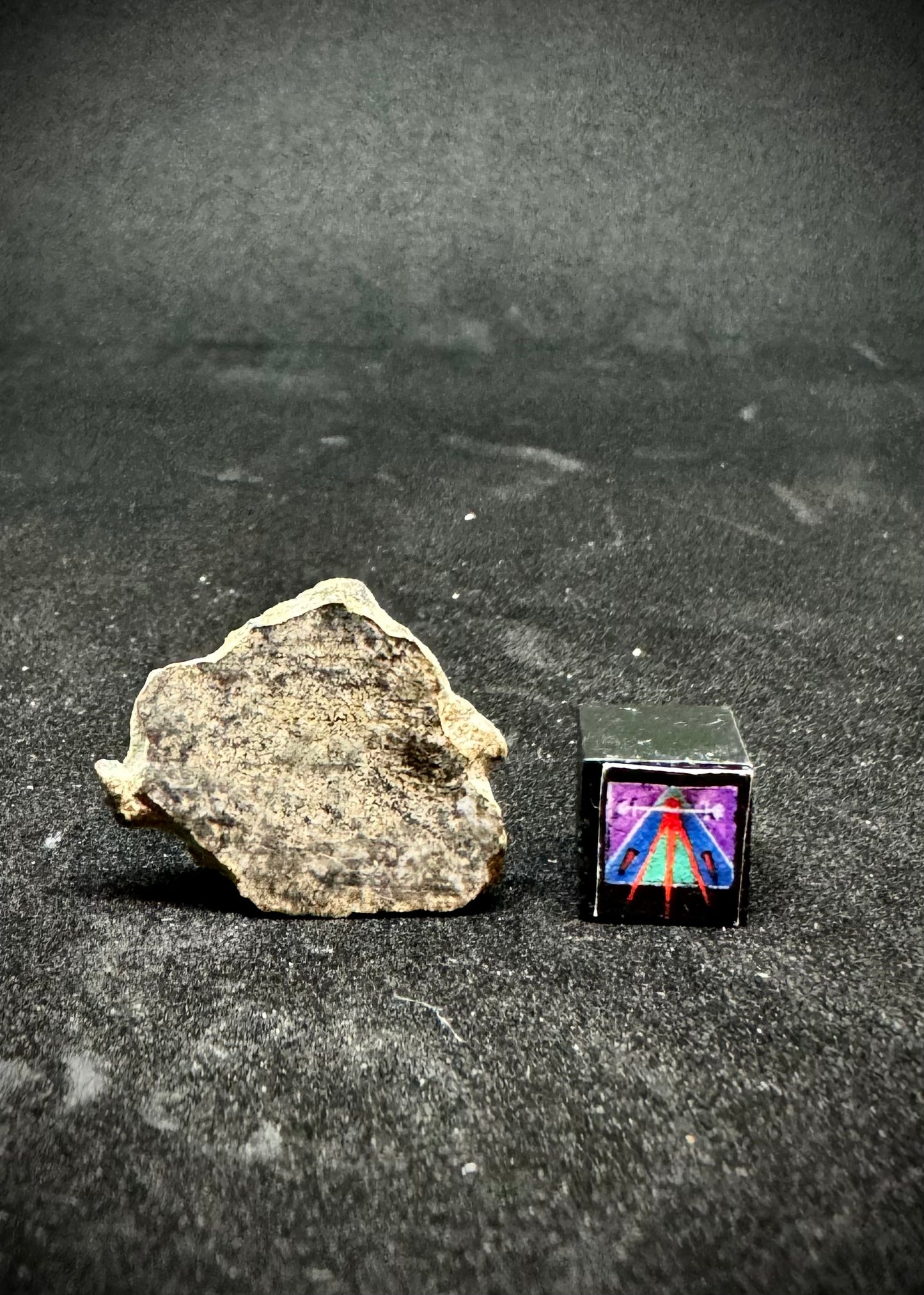 NWA 14526 Lunar Mare Basalt - An Ultra Rare Meteorite From Deep Within Our Moon! 1.7g