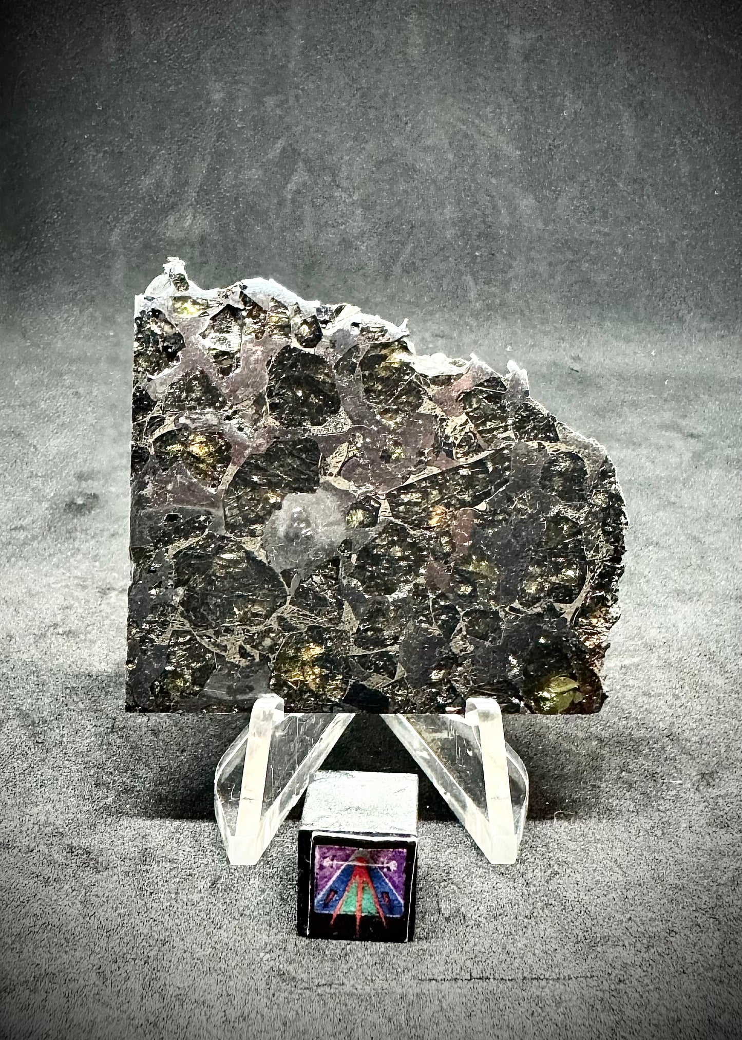 Brahin Pallasite Meteorite - 25.5g