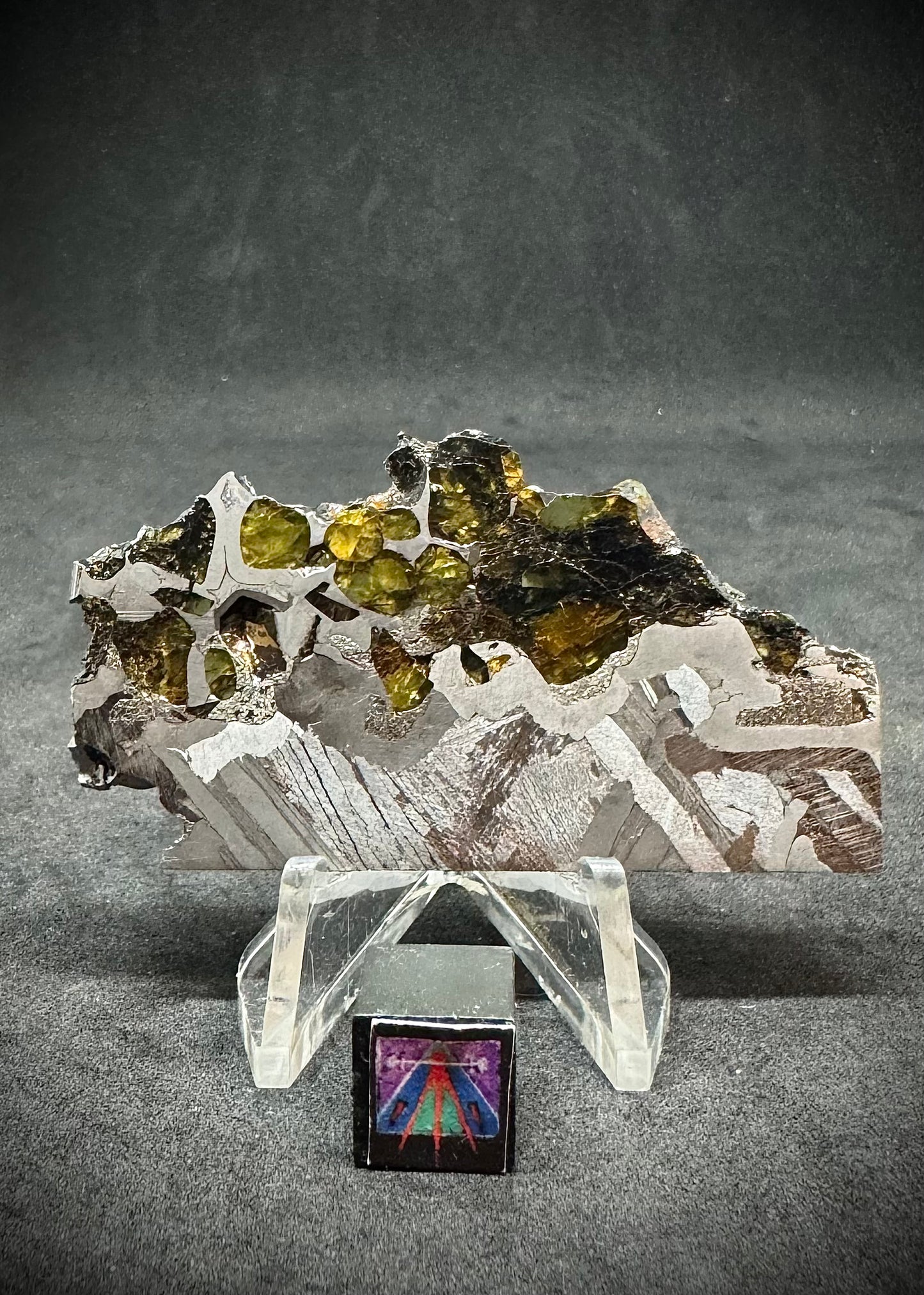 Seymchan Pallasite Meteorite - 23.9g
