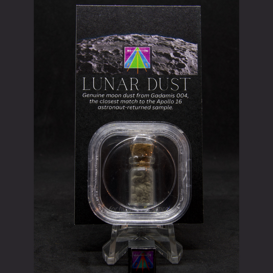 Genuine Moon Dust From Gadamis 004 Lunar Meteorite! A Unique Gift Idea!